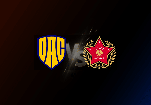 DAC 1904 Dunajská Streda v Velež Mostar