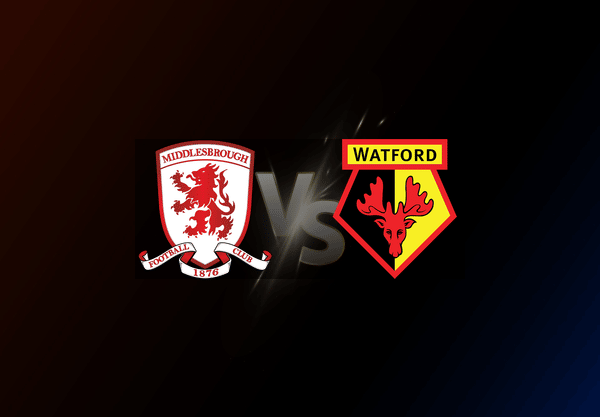 Middlesbrough v Watford