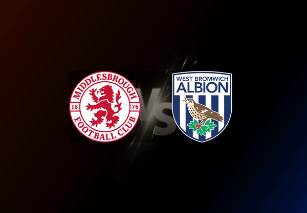 Middlesbrough v West Bromwich Albion