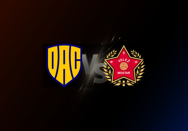DAC 1904 Dunajská Streda v Velež Mostar